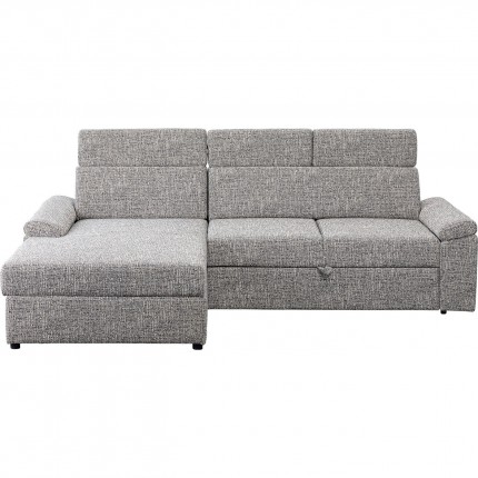 Sofa Bed Serena left grey Kare Design