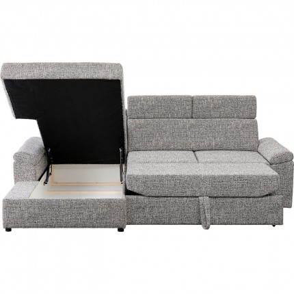 Sofa Bed Serena left grey Kare Design