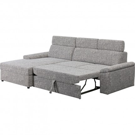 Sofa Bed Serena left grey Kare Design