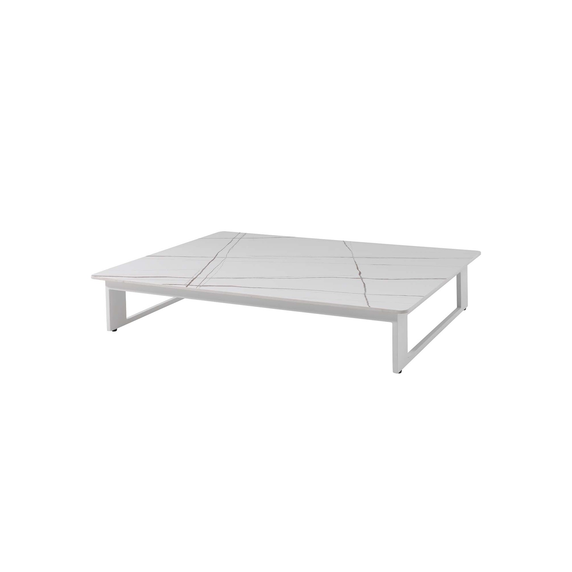 Table basse de jardin Rafa aluminium Gescova