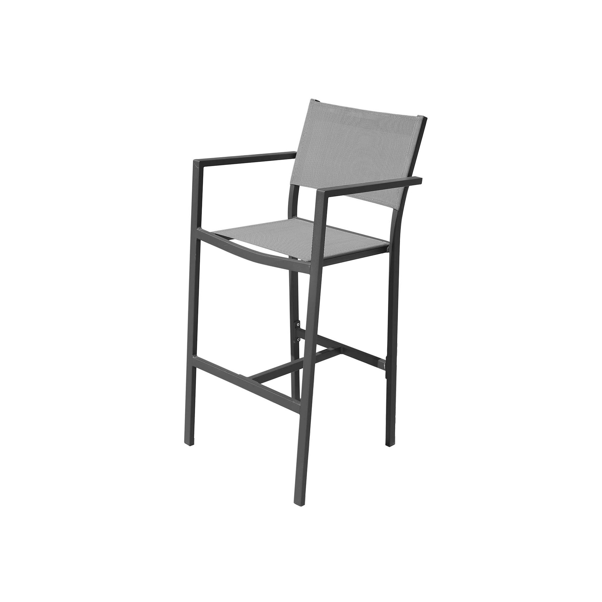 Tabouret de bar Poniente gris anthracite Gescova