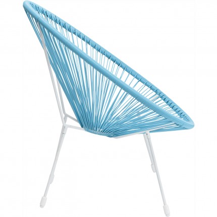 Outdoor Armchair Acapulco Blue Kare Design