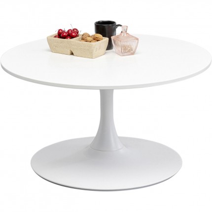 Coffee Table Schickeria white Ø80cm Kare Design