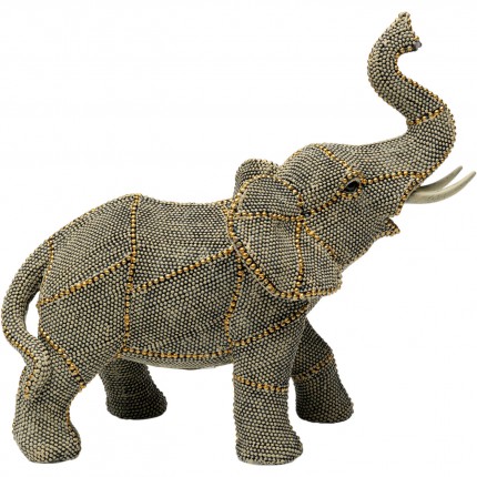 Deco elephant pearls 24cm Kare Design