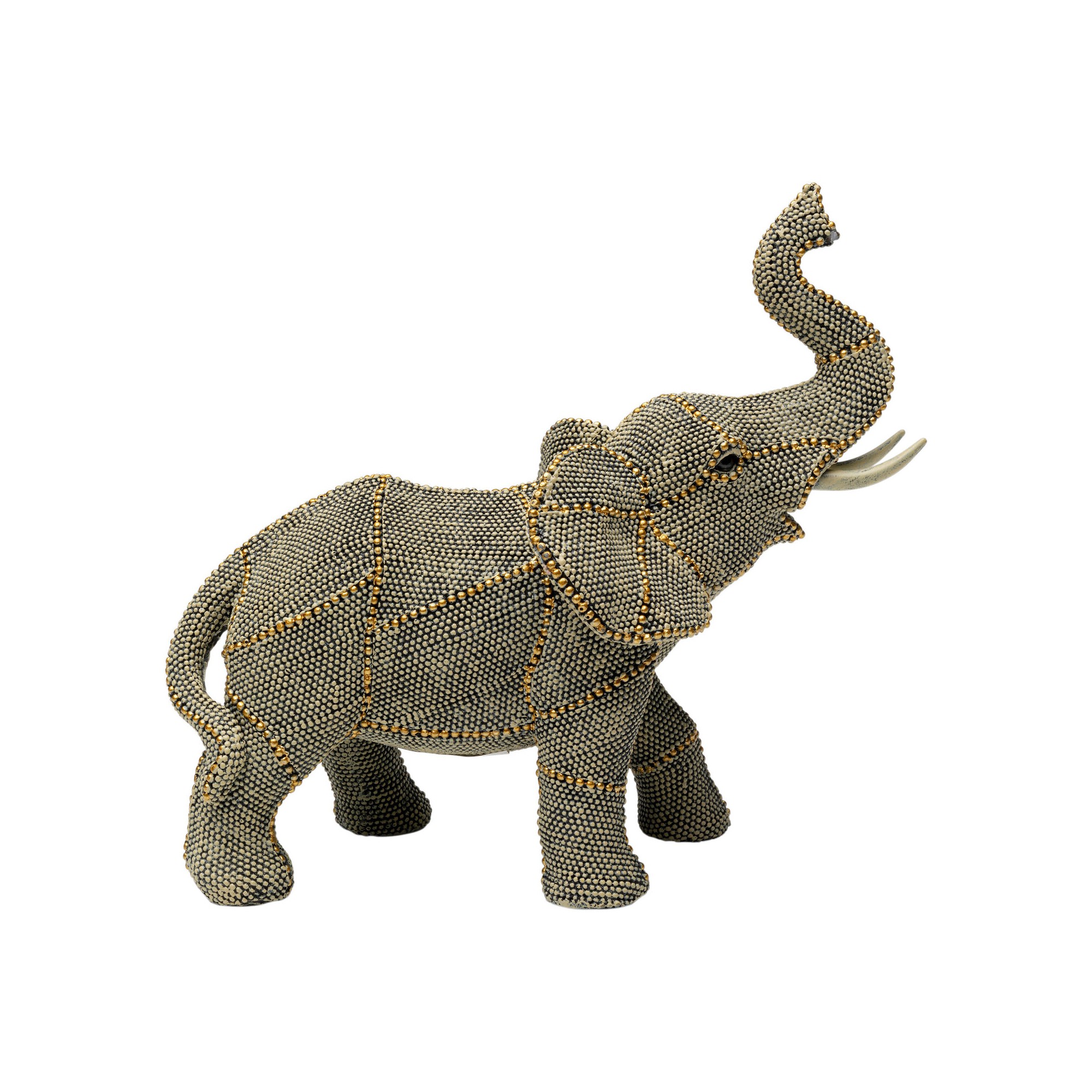 Figurine décorative Walking Elephant Pearls 24cm