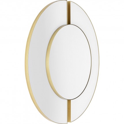 Miroir Metro 100cm doré Kare Design