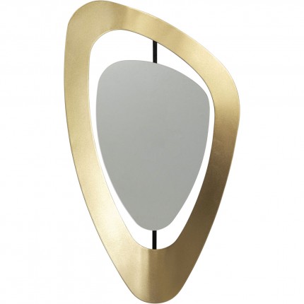 Wall Mirror Metro 105x57cm gold Kare Design