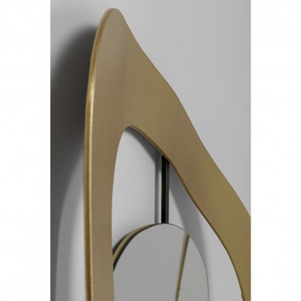 Wall Mirror Metro 105x57cm gold Kare Design