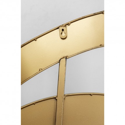 Wall Mirror Metro 105x57cm gold Kare Design