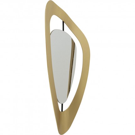 Wall Mirror Metro 105x57cm gold Kare Design