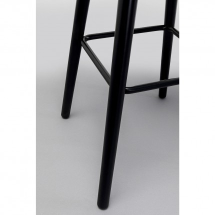 Tabouret de bar York noir Kare Design