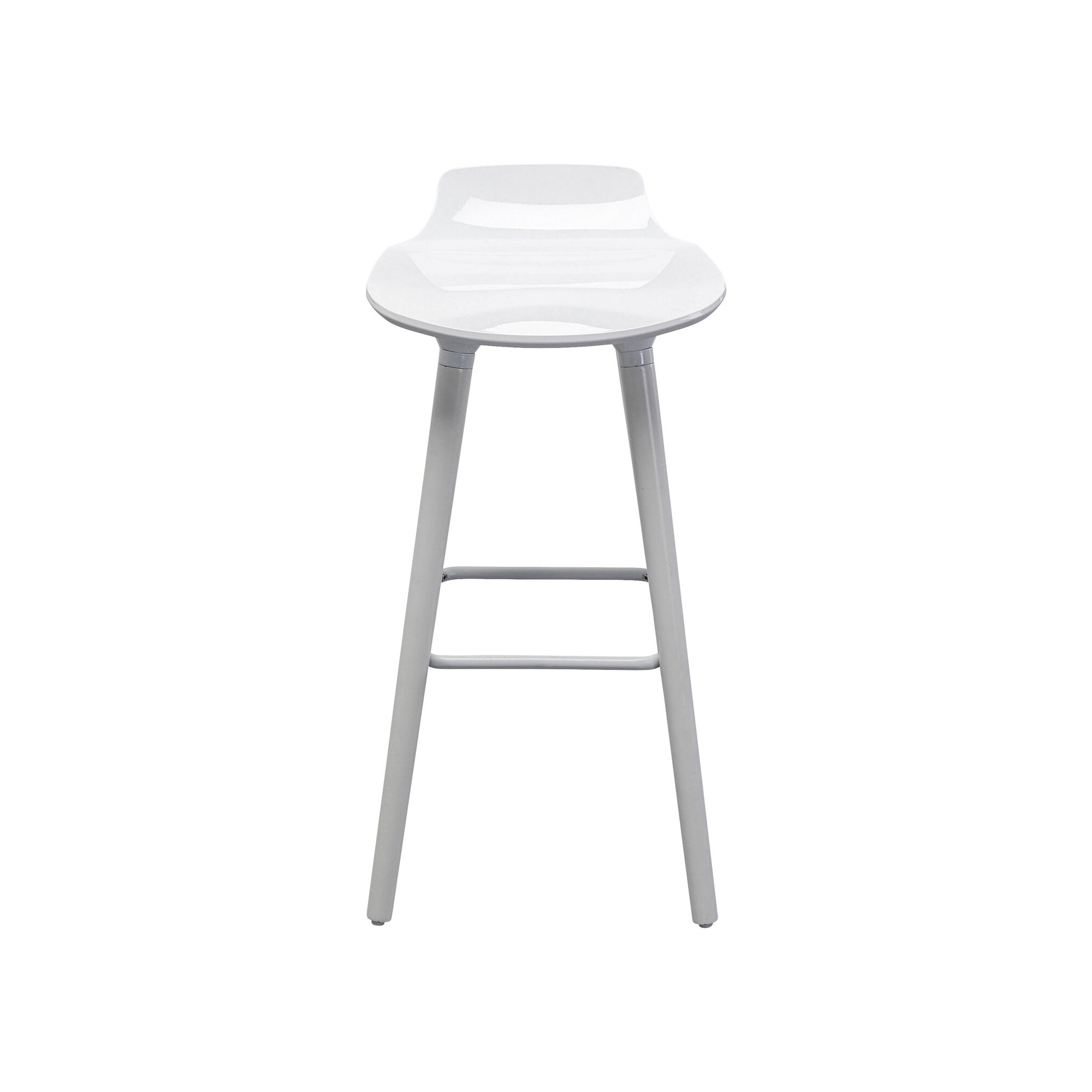 Tabouret de bar York blanc 75cm