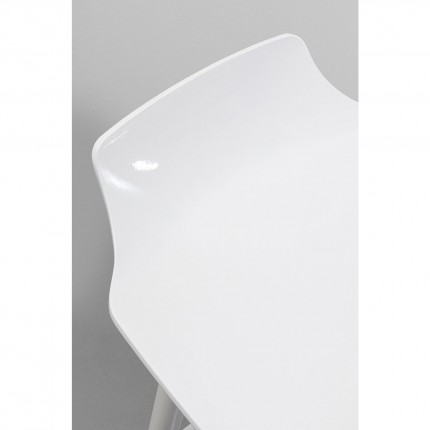 Tabouret de bar York blanc Kare Design