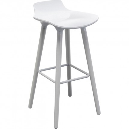 Bar Stool York white Kare Design