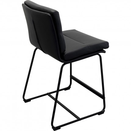 Tabouret de bar Ginny noir 60cm Kare Design