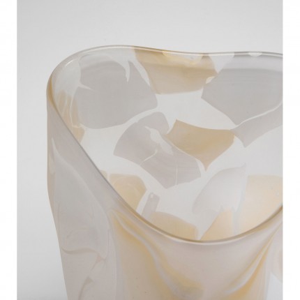 Vase Galicia beige 29cm Kare Design