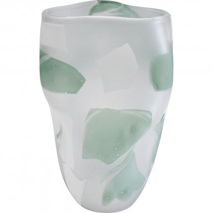 Vase Galicia vert 29cm Kare Design