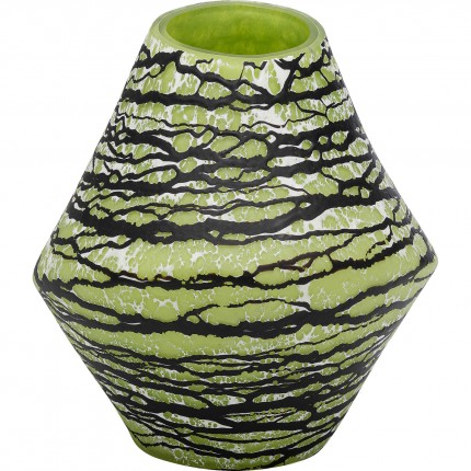 Vase Volante green 27cm Kare Design