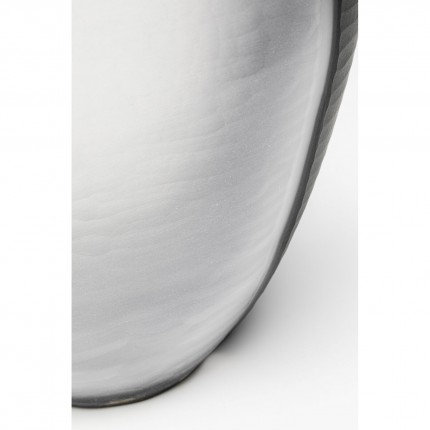 Vase Shadow noir et blanc 41cm Kare Design