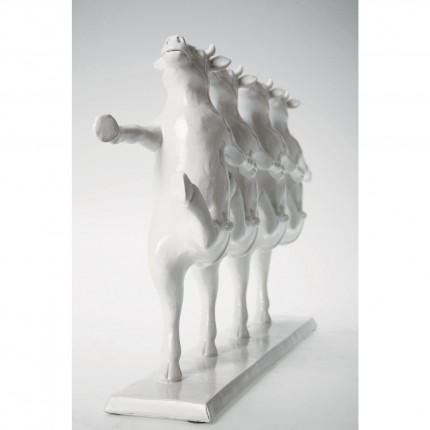 Deco dancing cows white Kare Design