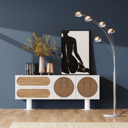 Sideboard Atomic white Kare Design