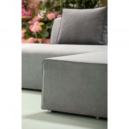 Canapé d'angle Infinity droite gris Kare Design