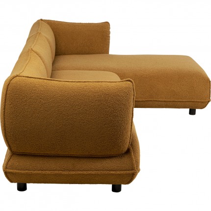 Canapé d'angle droite Gigi marron Kare Design