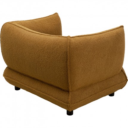 Armchair Gigi brown Kare Design