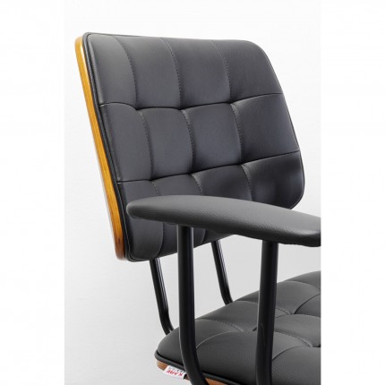 Swivel Office Chair Nelly black Kare Design