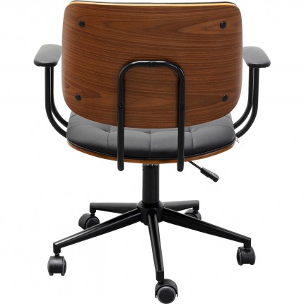 Swivel Office Chair Nelly black Kare Design