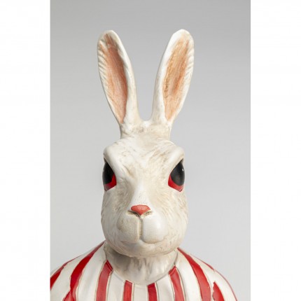 Deco rabbit white and red Kare Design