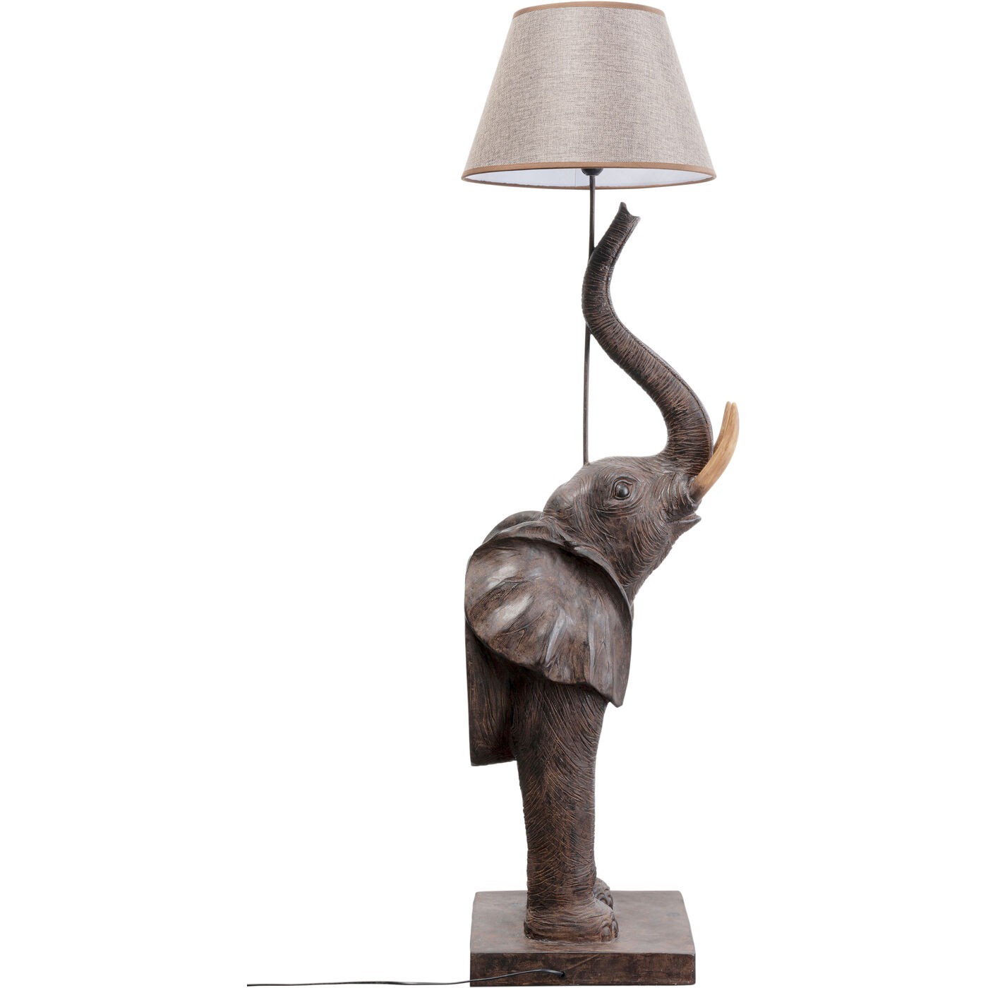 Kare Design Lampadaire Animal éléphant 154cm