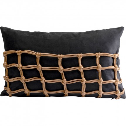 Coussin Grete noir Kare Design