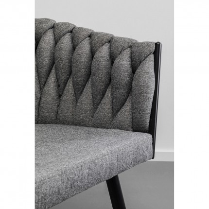 Chair with armrests Dean grey Kare Design