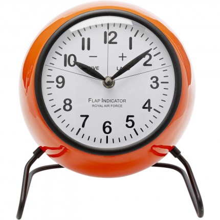 Horloge de table Mio orange Kare Design