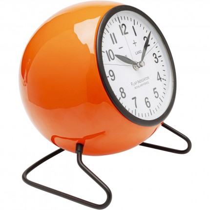 Horloge de table Mio orange Kare Design