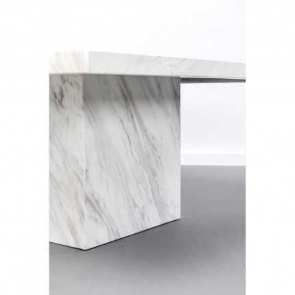 Table basse Artistico 100x100cm blanche Kare Design