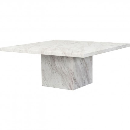 Table basse Artistico 100x100cm blanche Kare Design