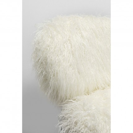 Fauteuil Hairy blanc Kare Design