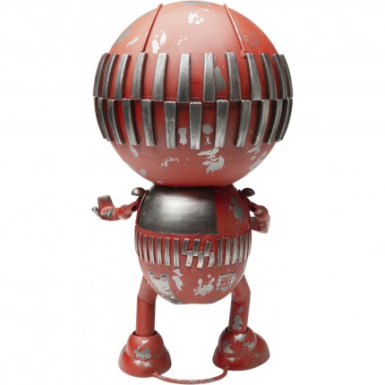 Déco robot Karl rouge 59cm Kare Design