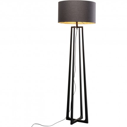 Lampadaire Timon 160cm noir Kare Design