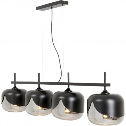 Pendant Lamp Goblet Quattro black Kare Design