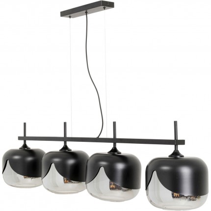 Pendant Lamp Goblet Quattro black Kare Design