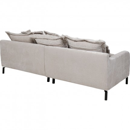 Sofa Lullaby 3-Seater velvet cream Kare Design