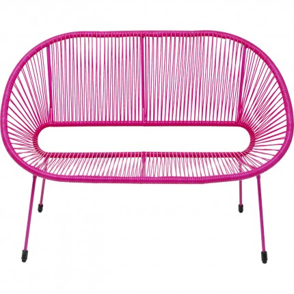 Banquette Acapulco Mono rose Kare Design