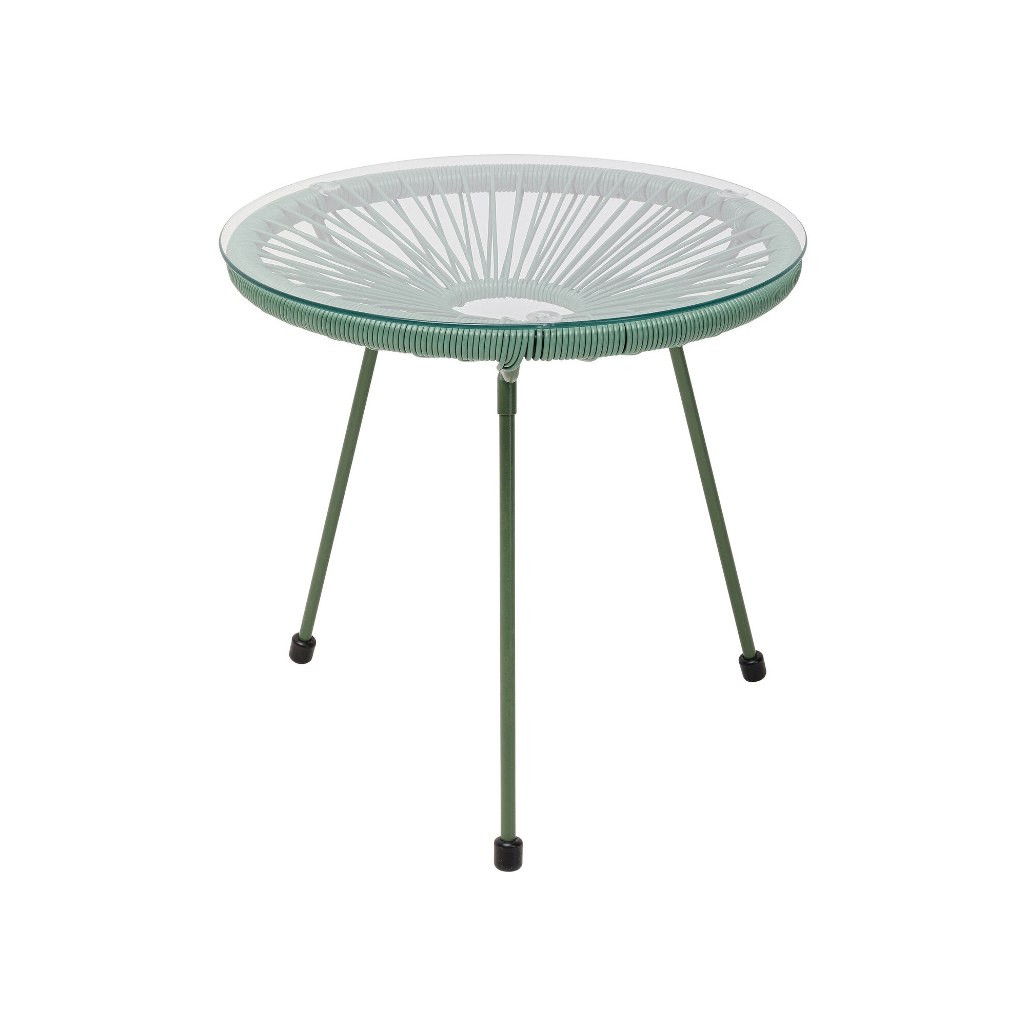 Outdoor Side Table Acapulco Mono green Kare Design