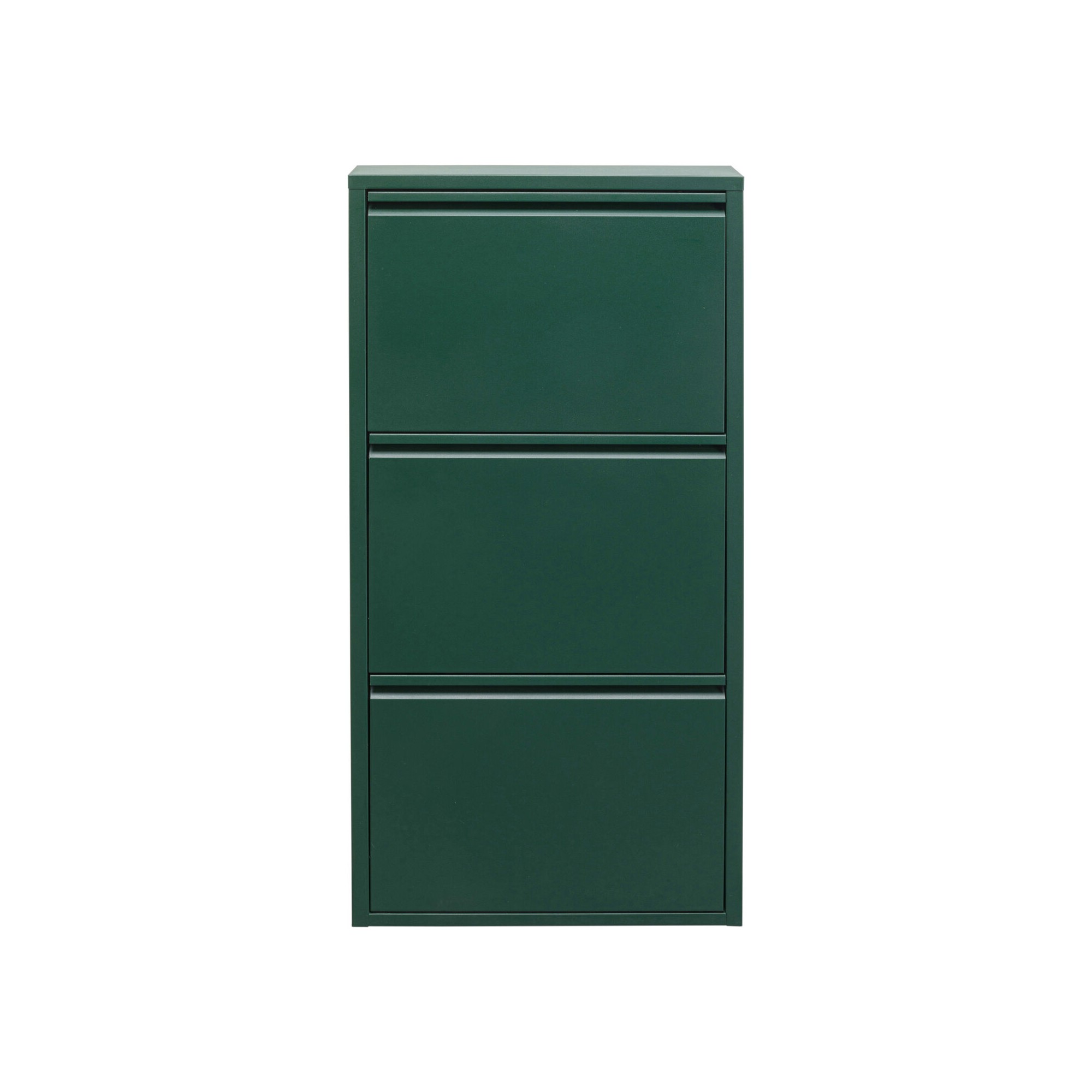 Shoe Container Caruso green 3 drawers Kare Design