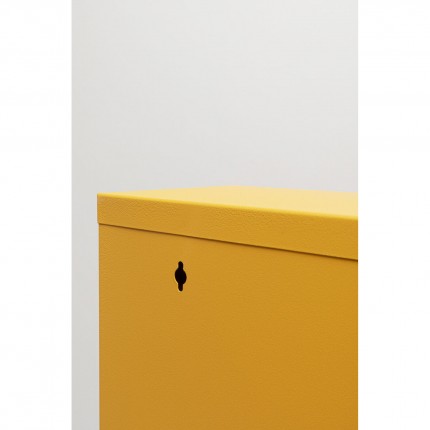 Shoe Container Caruso yellow 5 drawers Kare Design