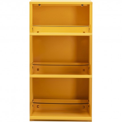 Shoe Container Caruso yellow 3 drawers Kare Design