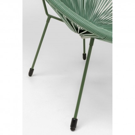 Fauteuil de jardin Acapulco Mono vert Kare Design